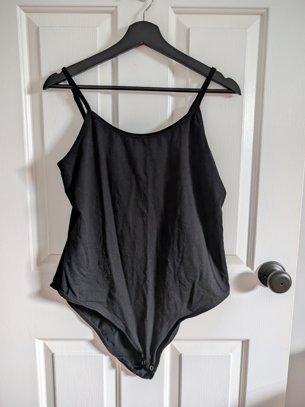 torrid Women's Black Spaghetti-Strap Bodysuit Camisole Size 2